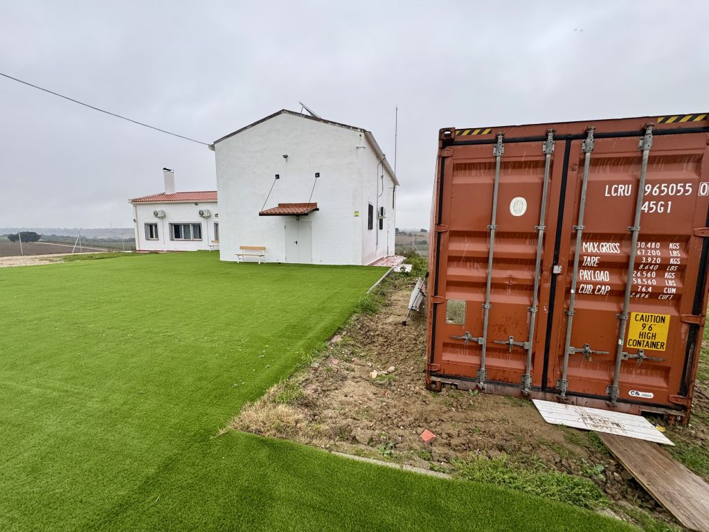 Jardín Casa rural Cantarranas en toledo
